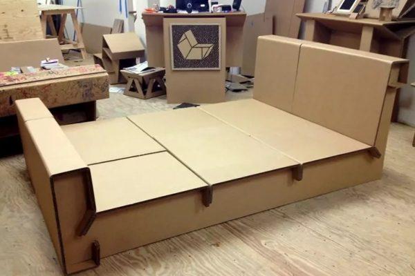 Мебель из картона: как сделать своими руками и где купить